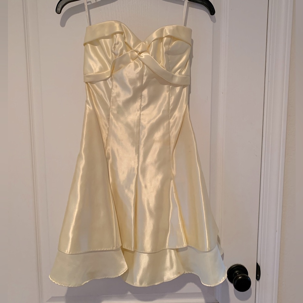 Modern Beauty and the Beast Prom Dress